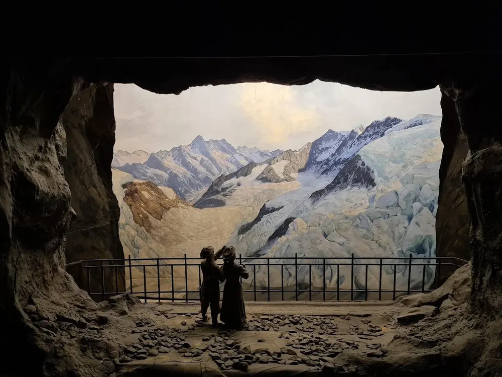 Alpineum 3D Alpendiorama